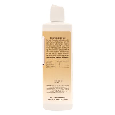 Davis oatmeal & aloe hot sale shampoo